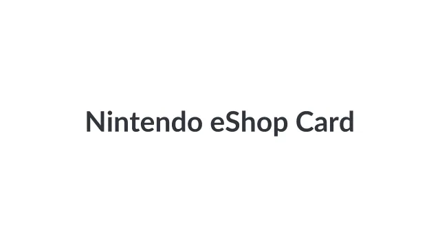 Nintendo eShop Card