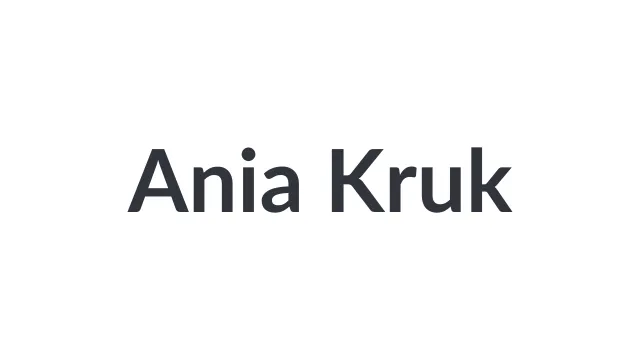 Ania Kruk