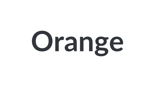 Orange